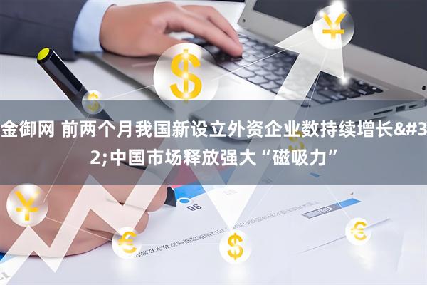 金御网 前两个月我国新设立外资企业数持续增长 中国市场释放强大“磁吸力”