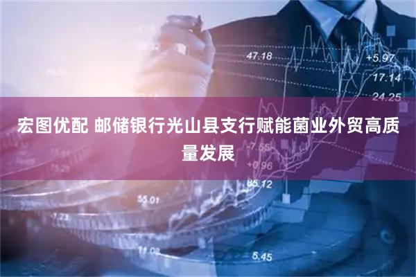 宏图优配 邮储银行光山县支行赋能菌业外贸高质量发展