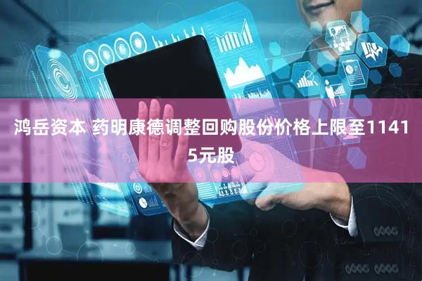 鸿岳资本 药明康德调整回购股份价格上限至11415元股